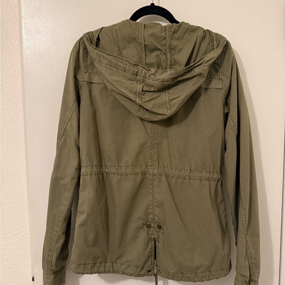 H&M Olive Utility Jacket, size 6 - Picture 2 of 5
